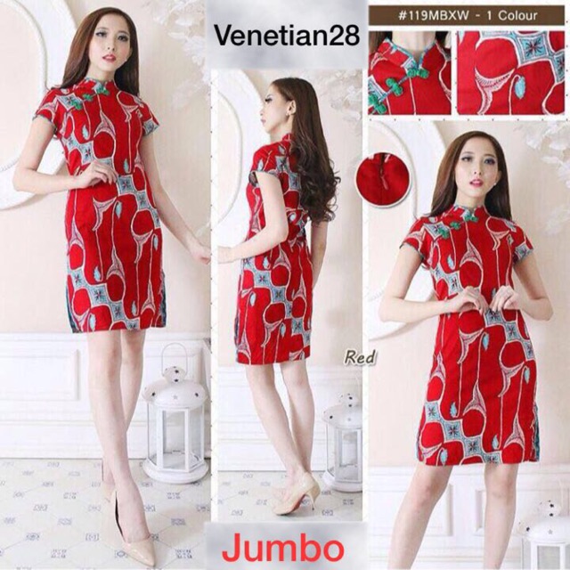 Dress Batik Shanghai Jumbo Stretch 119MBXW