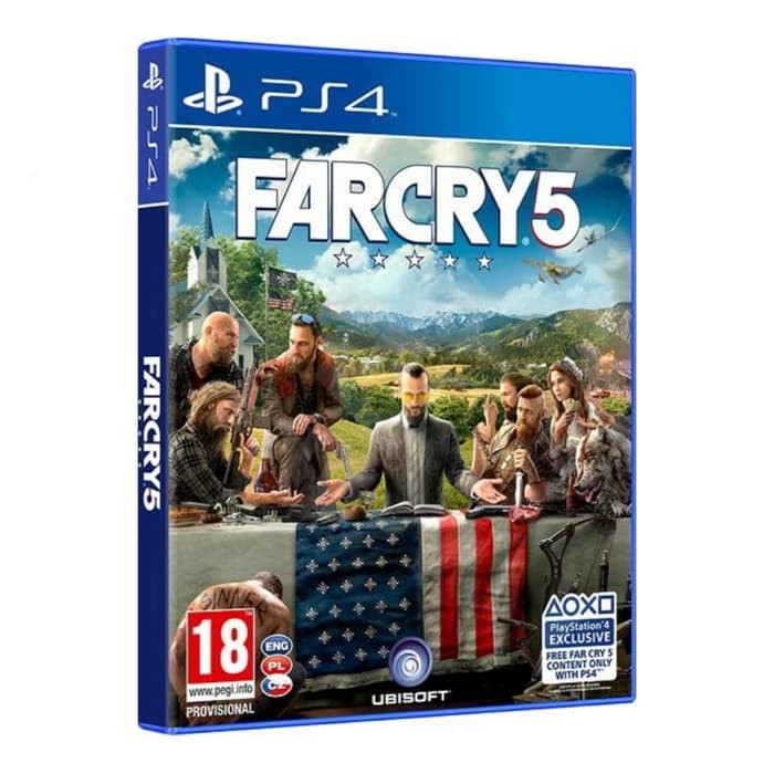 PS4 FARCRY 5 / KASET BD PS4 FAR CRY 5