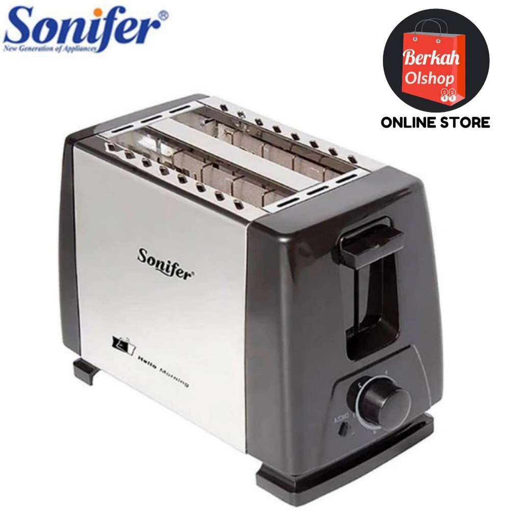 Berkah Oldshop 88 - Toaster Sonifer SF-6007 / Pemanggang Pop Up / Roti Otomatis Loncat