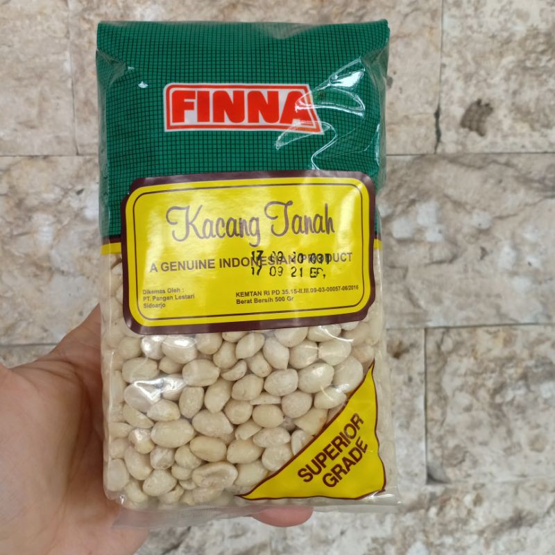 

Kacang Tanah Finna 500 gram