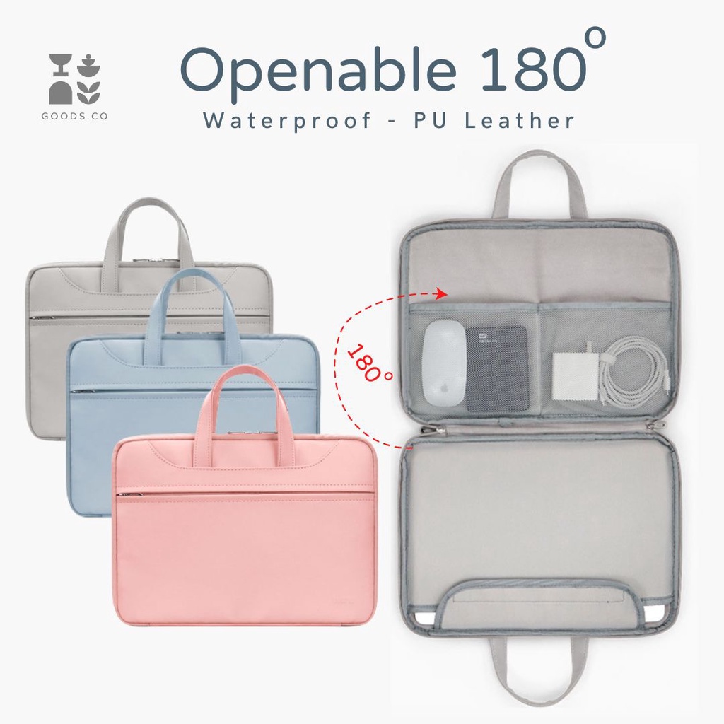 𝐆𝐨𝐨𝐝𝐬𝐂𝐨 Tas Laptop Jinjing Waterproof Import Tas Laptop Handle Portable Laptop Bag