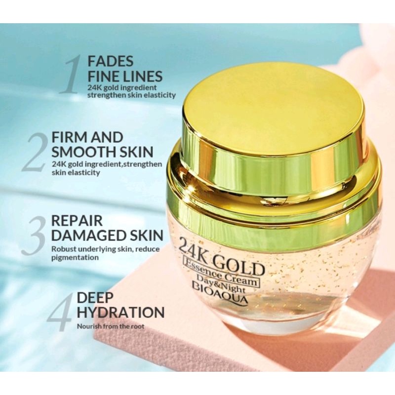 Bioaqua 24k Gold Essence Cream