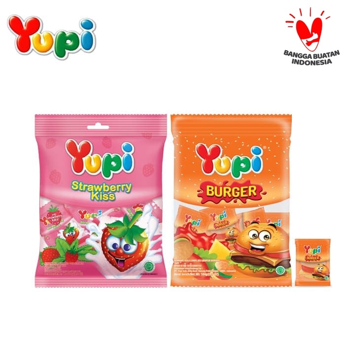 

504Oekho Paket Yupi Strawberry Kiss Burger 6J477iyfi