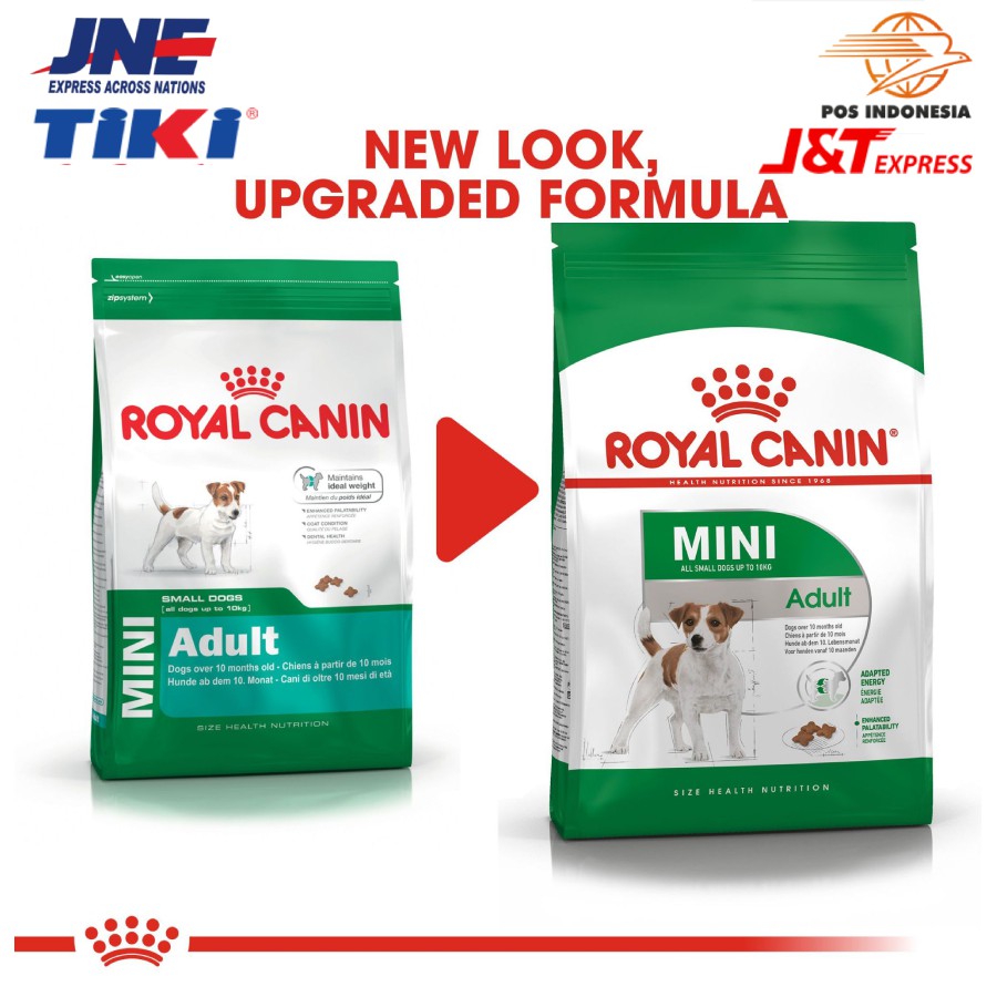 VIA JNE TIKI POS JNE JNT - ROYAL CANIN MINI ADULT 8KG