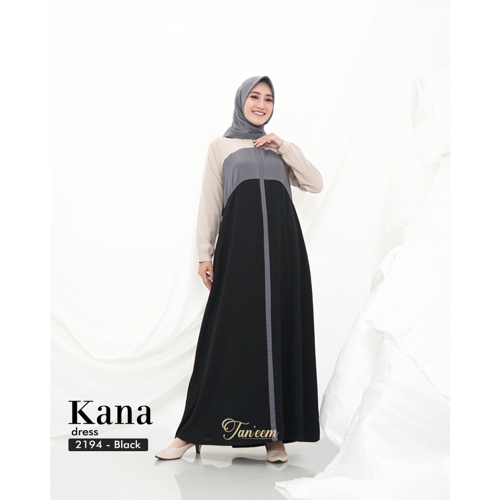 Gamis Sporty Casual Kana Dress Kode 2194 By Taneem