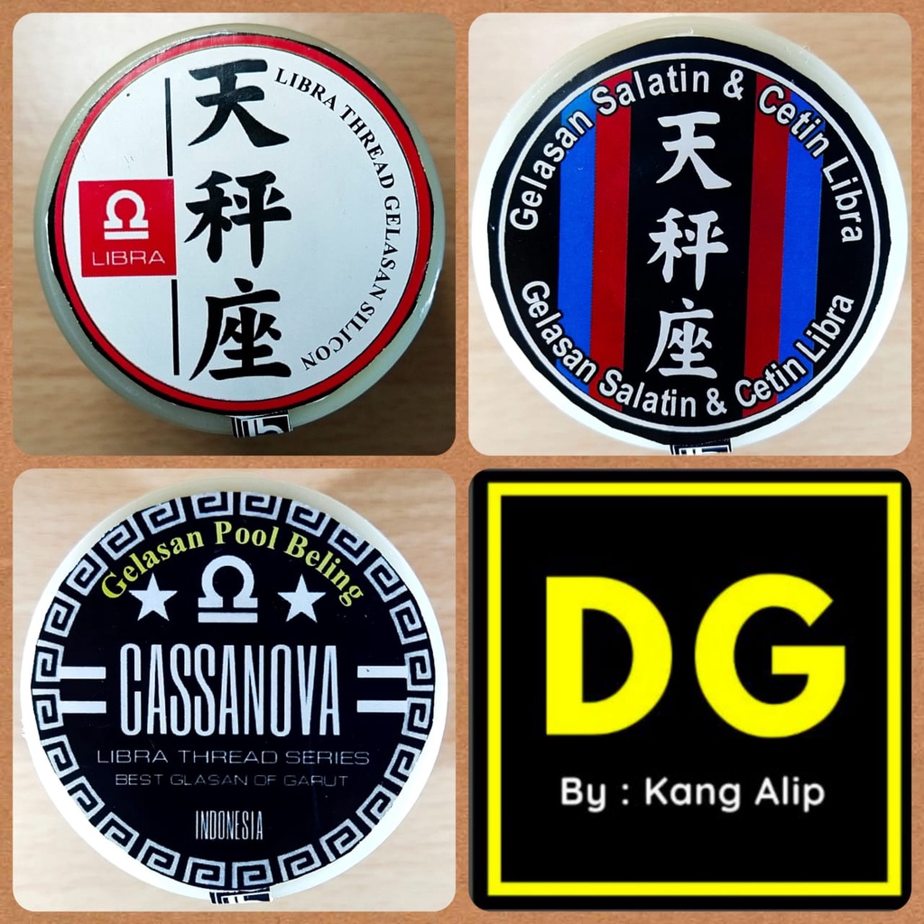 Gelasan Libra 2000 yards Cetin Kuria Kaisar Cassanova Molor 0.22 mm Original Kang Rizal Asli Garut
