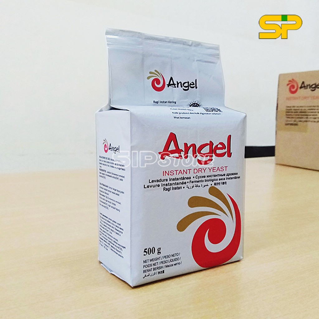 ANGEL Ragi Instan 500gr / Pengembang Kue / Instant Dry Yeast White