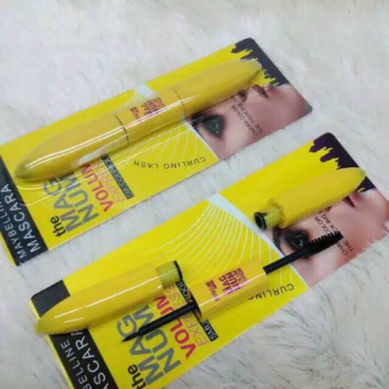 maskara 2 in 1 maskara +eyeliner waterproof /maskara tahan air