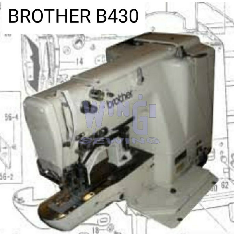 BROTHER B430 Pulley Poly Poli Dinamo Mesin Jahit Bartex