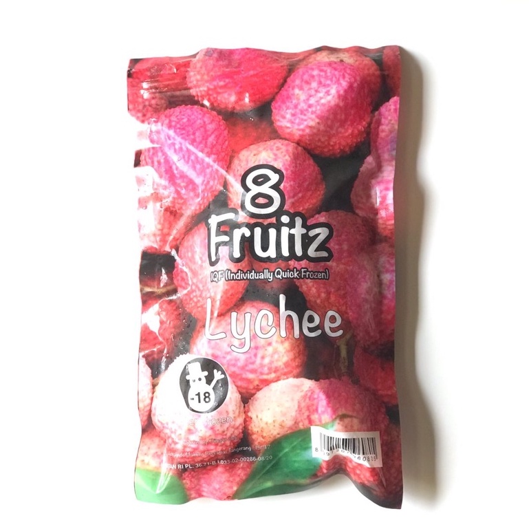 8 Fruitz IQF Lychee (Leci) Frozen 500gr