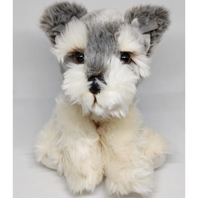 NEW Boneka Anjing Schnauzer/Dachshund/Cavlier King Charles Spaniel (M) - Schnauzer BERKUALITAS