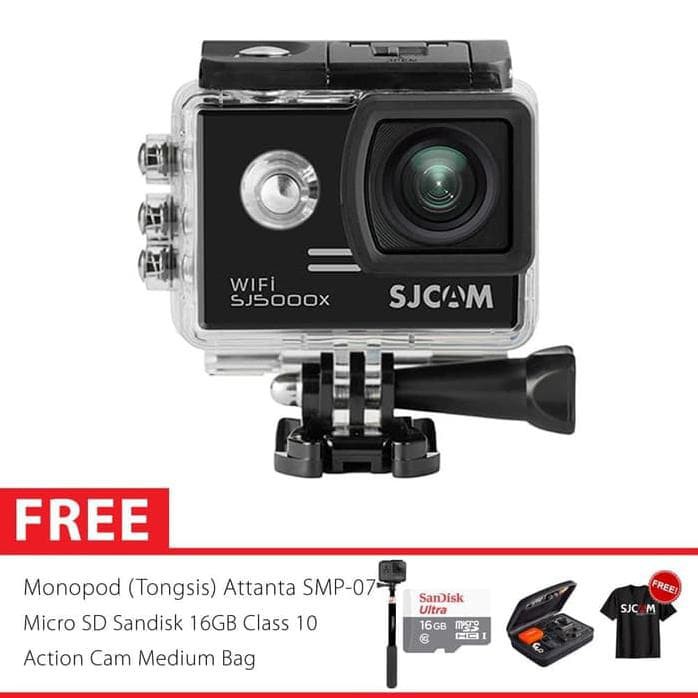 SJCAM SJ5000x Elite 4K Action Kamera Super 16GB