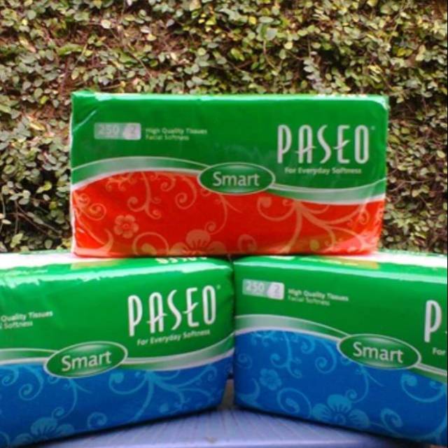 tissue paseo isi 250 sheet 2 ply