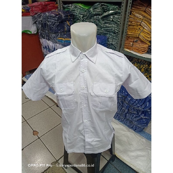 Seragam putih PNS,Baju PNS,Baju PNS pria,Dinas putih,Kemeja putih,PDH putih TERBARU