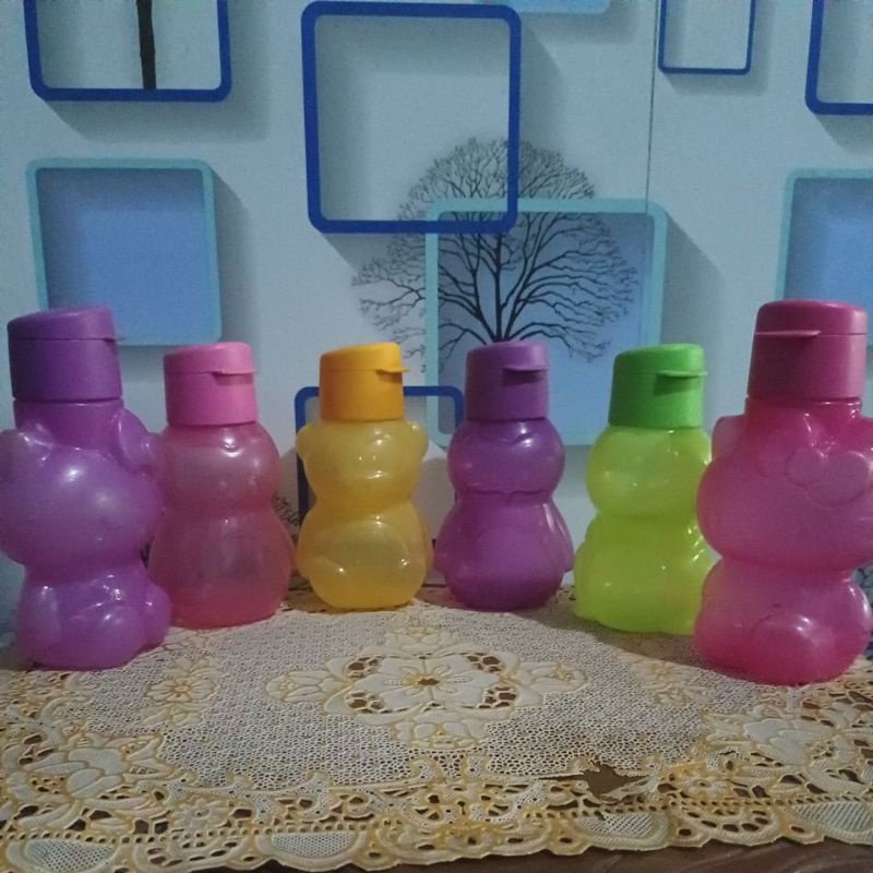 ECO kids Bottle Tupperware preloved/second