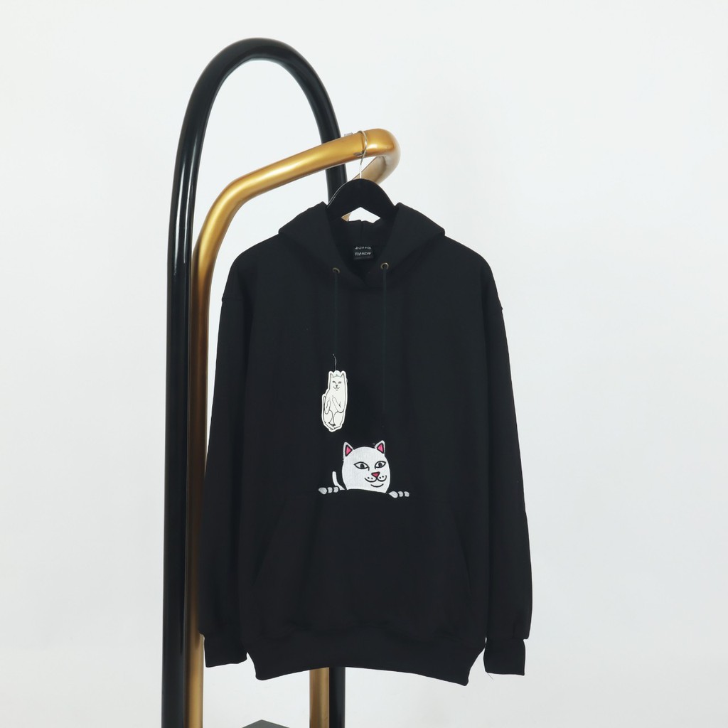 JAKET SWEATER HOODIE RPNDP CUTE CAT UNISEX PREMIUM QUALITY