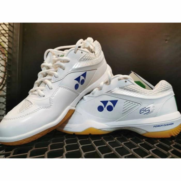 nay   sepatu yonex shb 65 z2m 65z2 white limited edition 75th anniversary kualitas terbaik 