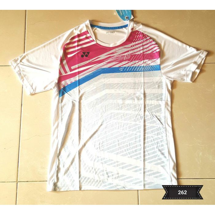 Order Langsung kaos bulutangkis badminton yonex 81 putih Diskon