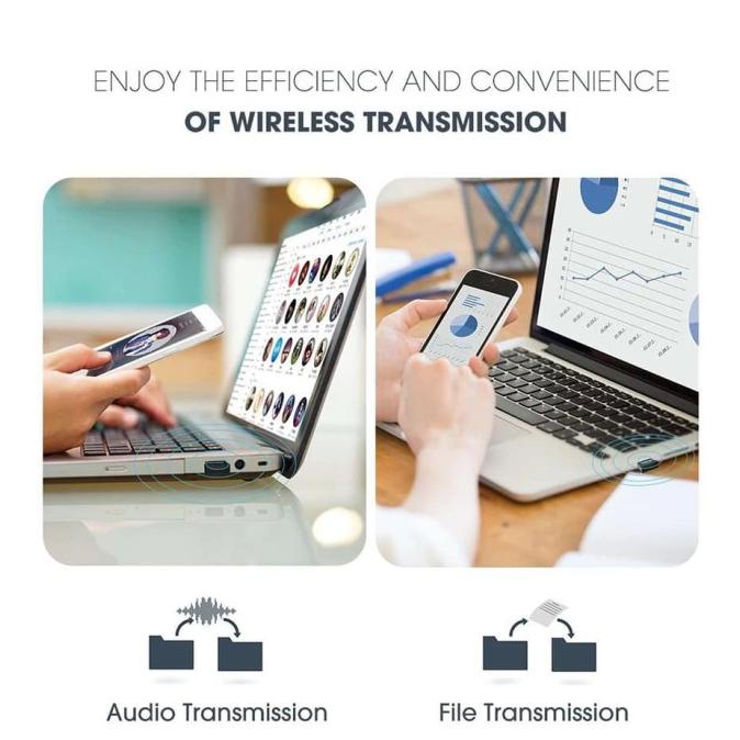 Mudah Mpow Bh079A Bluetooth Adapter Usb For Computer Wireless Headset Gilaa