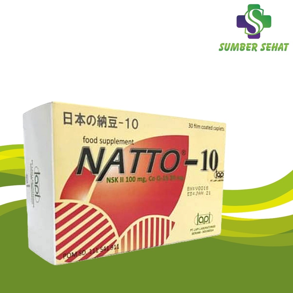 NATTO 10 BOX 30 TABLET