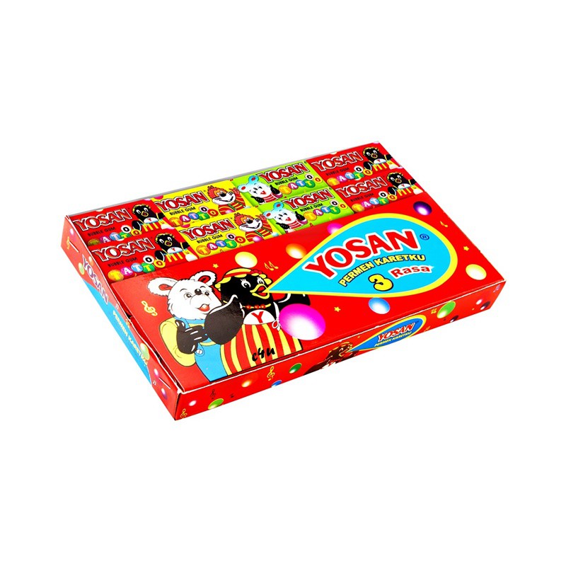 

Yosan Bubble Gum - 1 pack isi 60 pcs