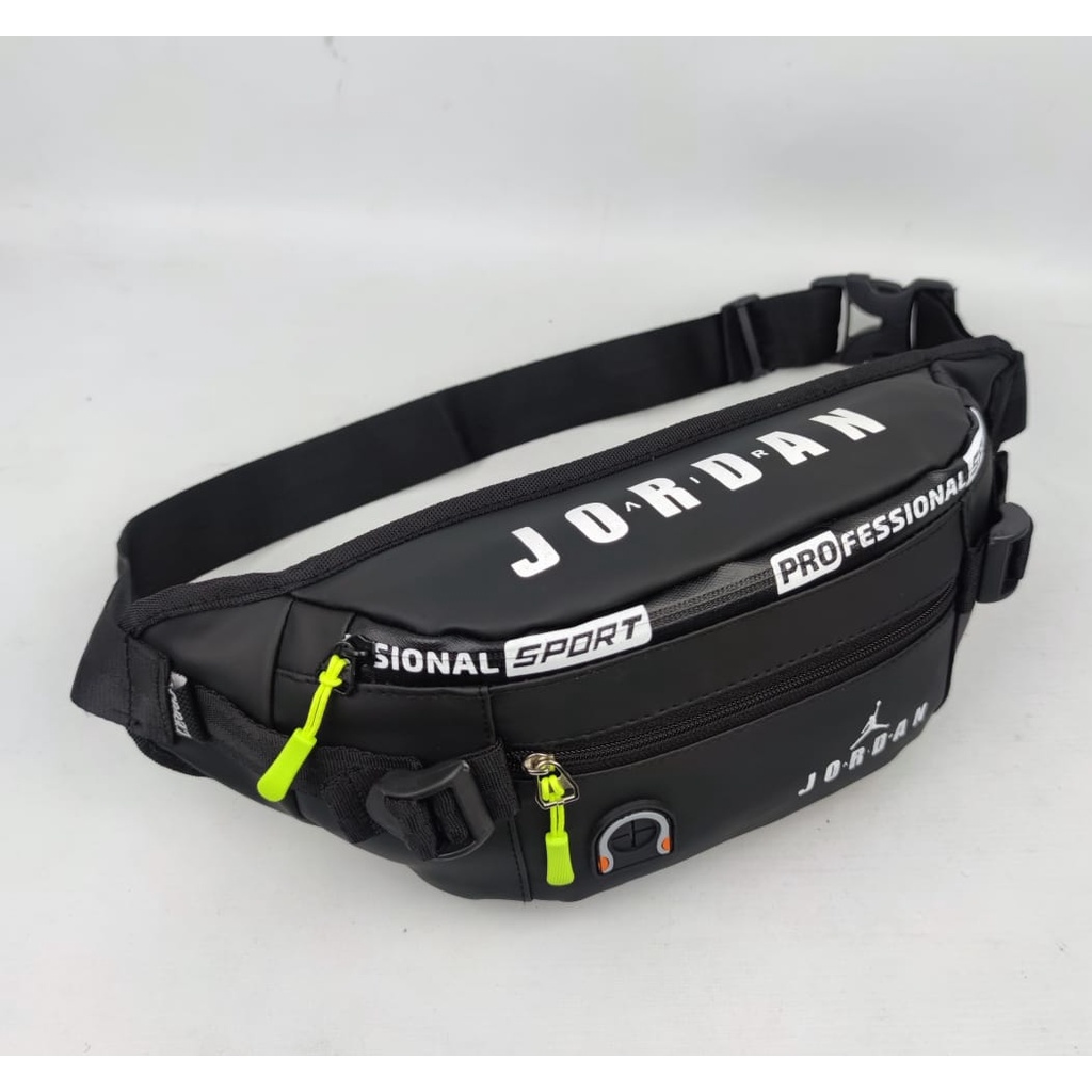 TAS SALEMPANG WATERFROOF ANTI AIR PRIA WANITA SPORTY OUTDOOR WAIST BAG