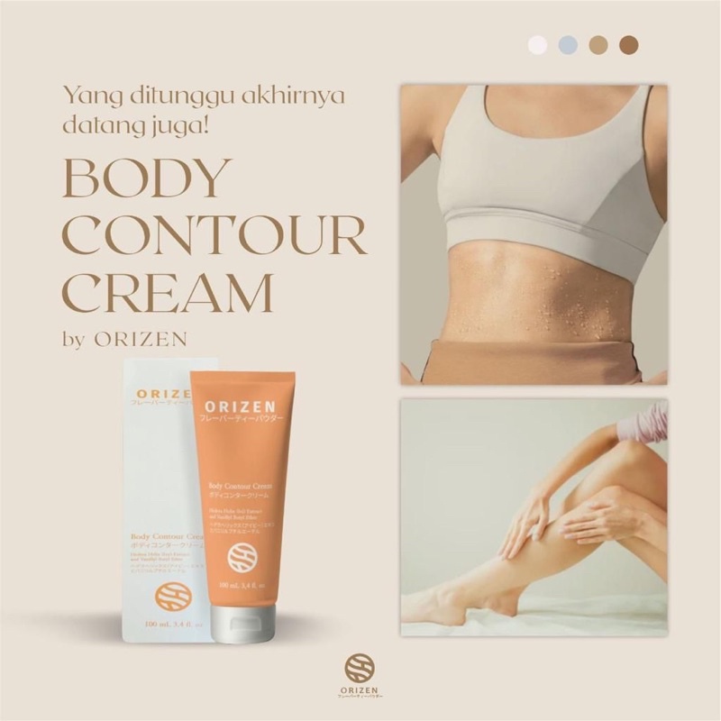 BODY CONTOUR CREAM ORIZEN / CREAM PELANGSING