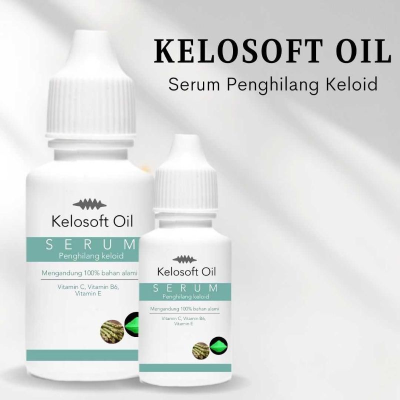 TERBARU KELOSOFT OIL SERUM ASLI ORIGINAL PENGHILANG KELOID SECARA TUNTAS
