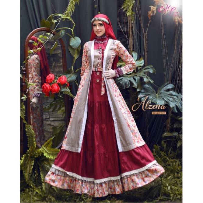 ESME /GAMIS MAROON/GAMIS MURAH/GAMIS ORI