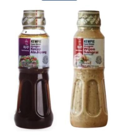 

0GF【 Kewpie Saus Siram Kecap Ala Jepang 200ml + Kewpie Saus Siram Wijen Sangrai 200ml SEGERA BELI