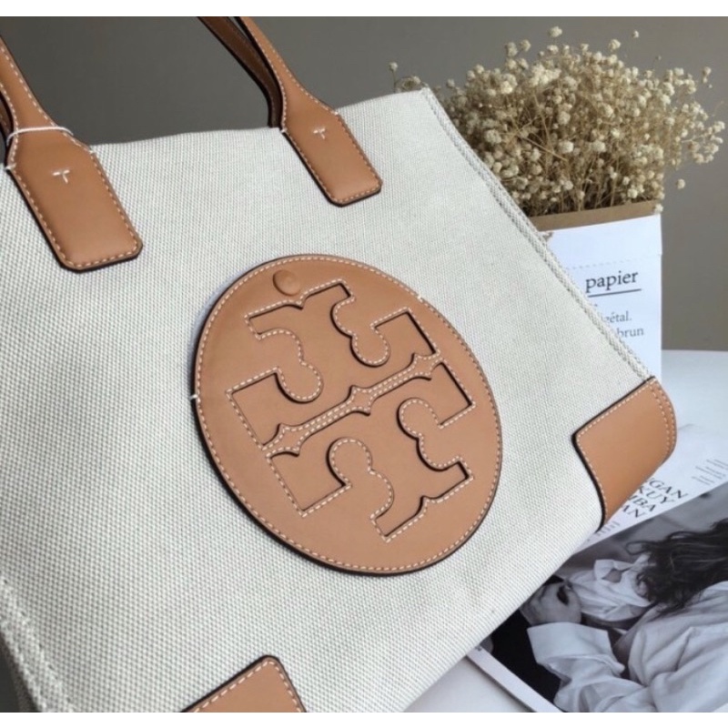 Tory Burch Ella Canvas Tote