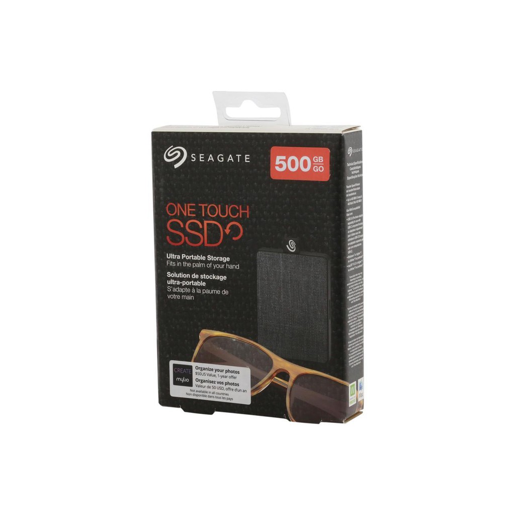 SEAGATE One Touch SSD 500GB USB 3.0 External Portable SSD