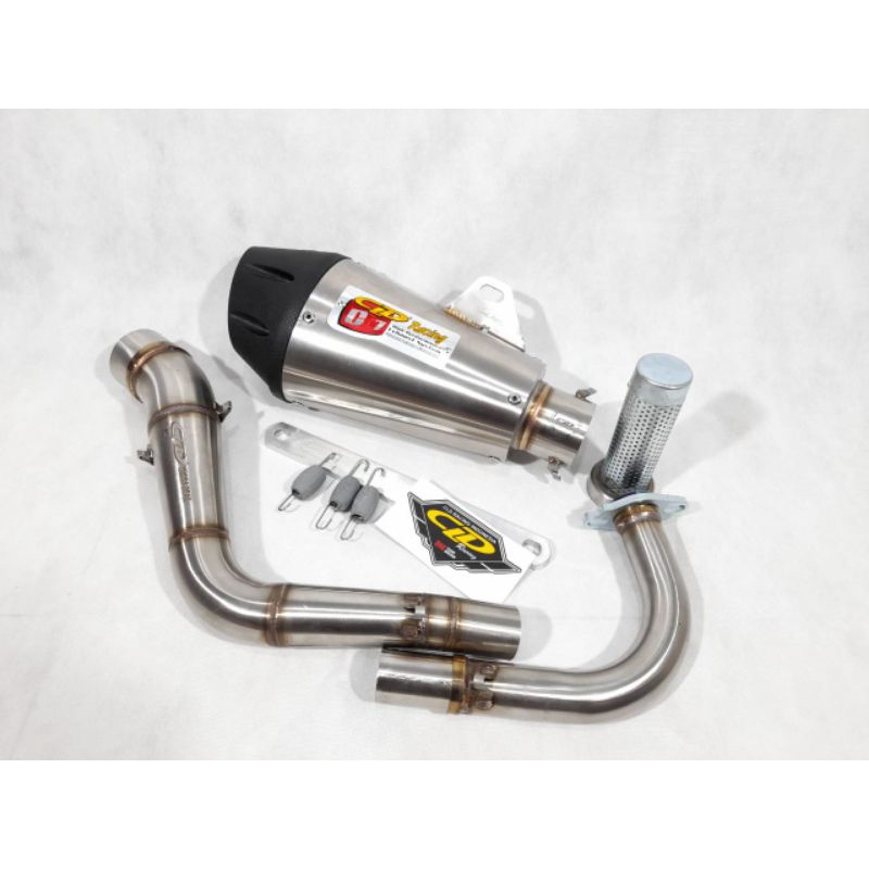 Knalpot CLD Racing C7 Pipa Besar Honda Beat Scoopy Vario Original