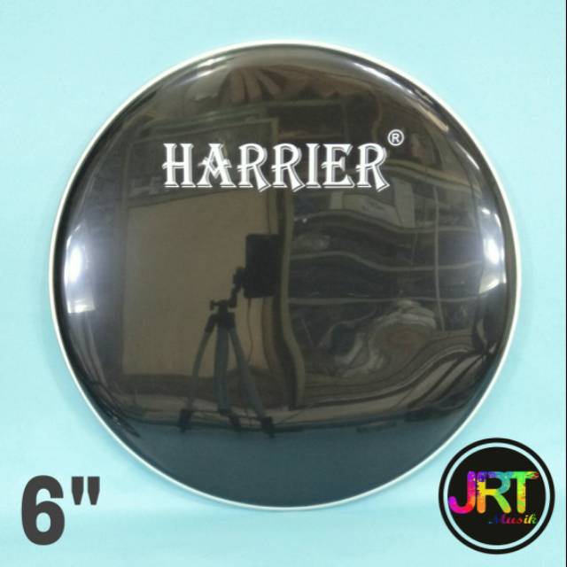 DrumHead / Mika / Membran / Head HARRIER Black Size 6" DrumBand