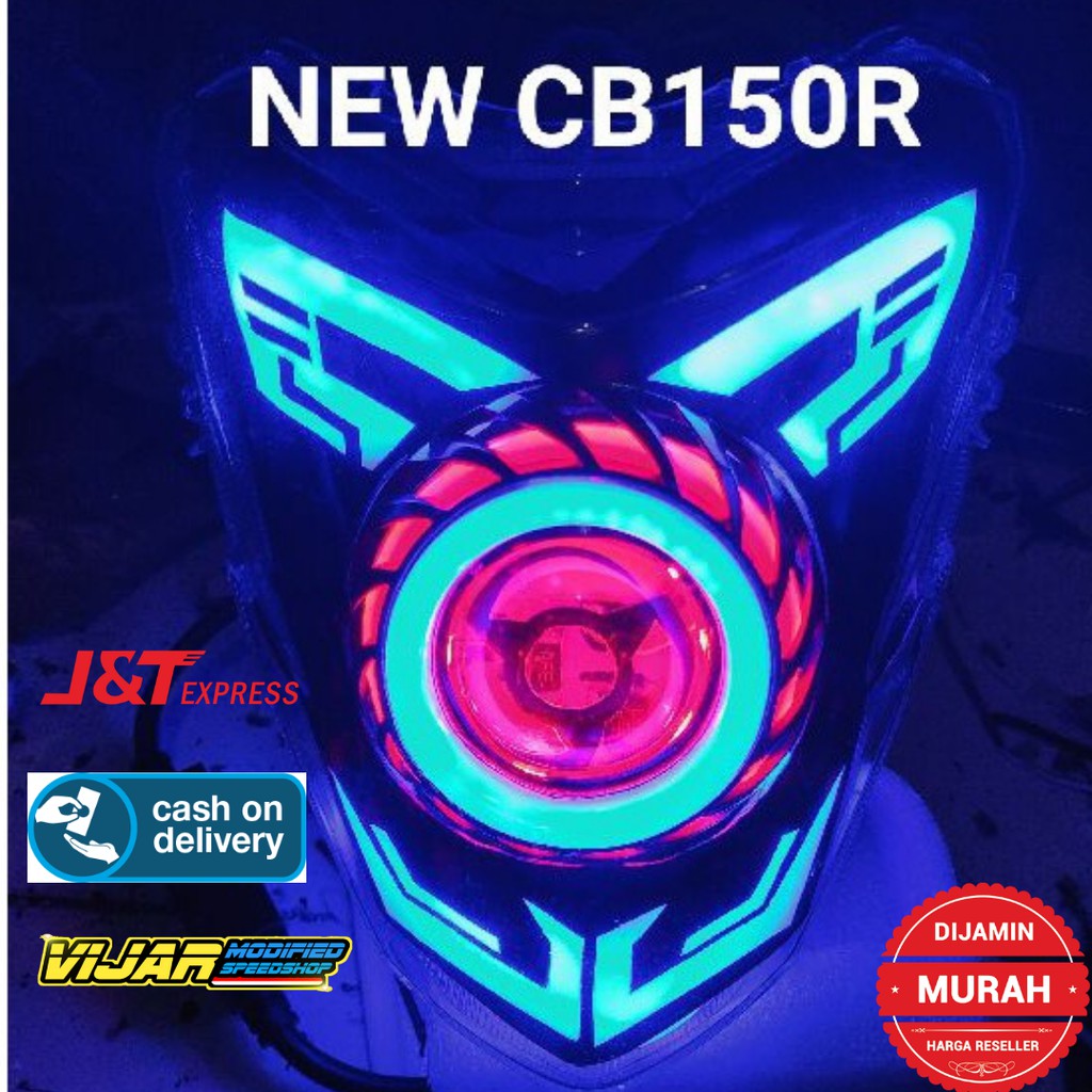 headlamp new cb150r/projie new cb/reflektor cb150/headlamp new cb150r custom