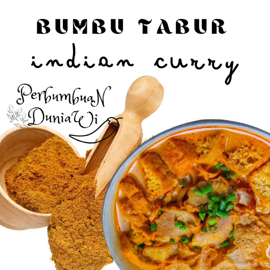 

Bumbu Tabur Rasa Kari India Indian Curry Seasoning Powder 100 Gr Surabaya - Perbumbuan Duniawi