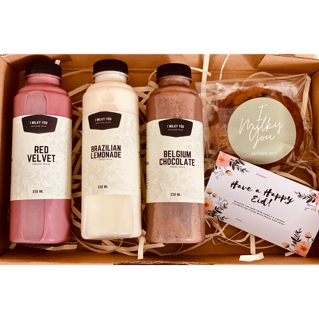 

Hampers Soft Melted Cookies and Milk Murah