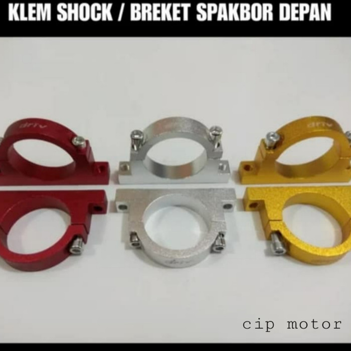 Breket Klem Kleman Spakbor depan matic