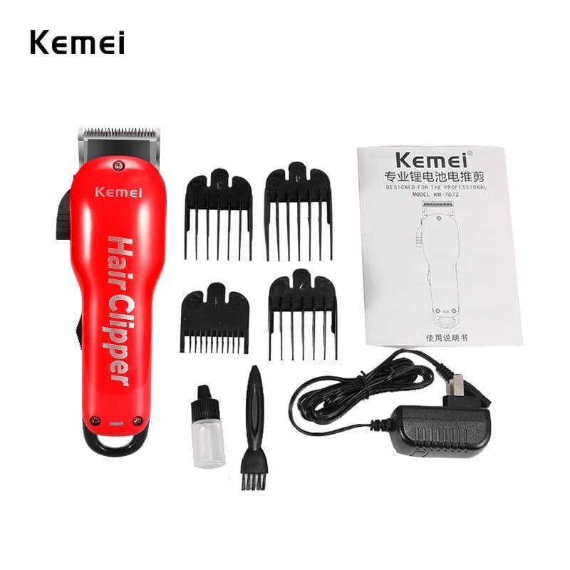 Hair Clipper Kemei KM-707Z Alat Cukur Rambut Cordless