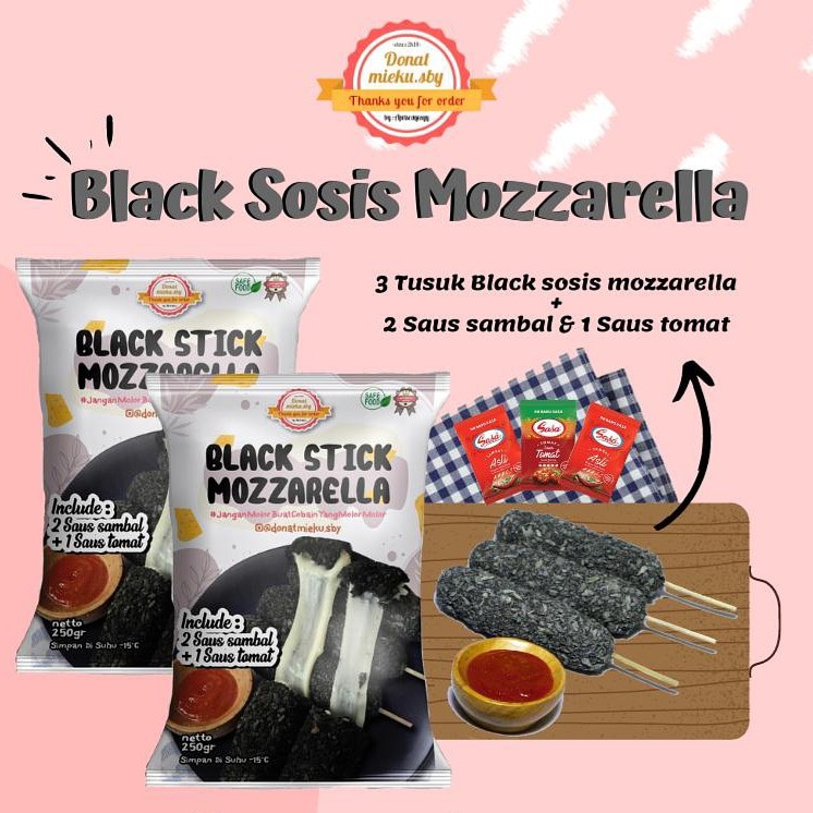 

STICK MOZZARELLA/SNACK MOZZARELLA/BLACK SOSIS MOZZARELLA/BLACK SOSMOZ BY DONATMIEKU.SBY
