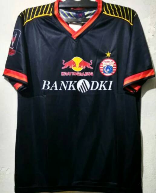 Jersey Persija Kiper 3rd Piala Presiden 2019 Hitam Printing Terbaru Jakarta