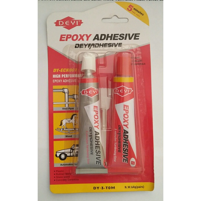 

Mantap Lem Campur / Lem Plastik / Lem Pipa / Lem Besi 5 Menit Epoxy Hot Sale