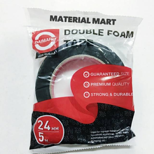 

Double Tape Foam Daimaru | Double Tape Busa 24mm | Double Tape Daimaru | Material Mart