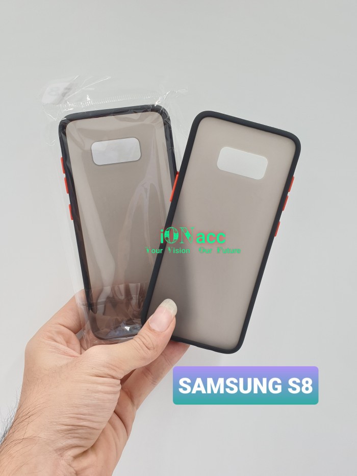 MY CHOICE CASE SAMSUNG S8 HARDCASE DOVE TPU MACARON COLOUR