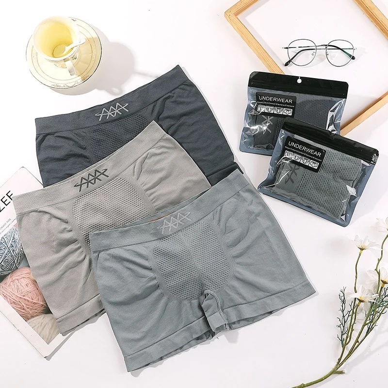Celana Dalam Pria Boxer Import Adem Underwear Sempak Pria Import Real Pict FYOUNG