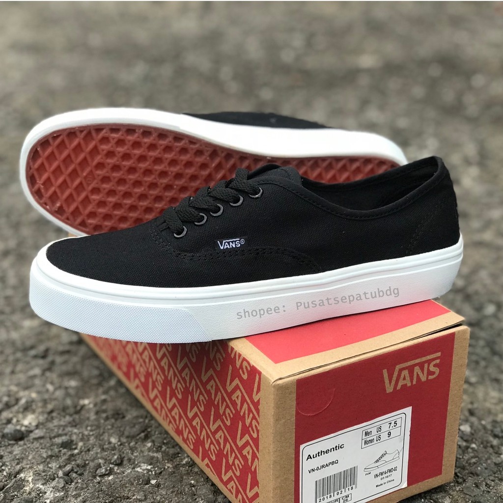 VANS AUTHENTIC MONO BLACK WHITE