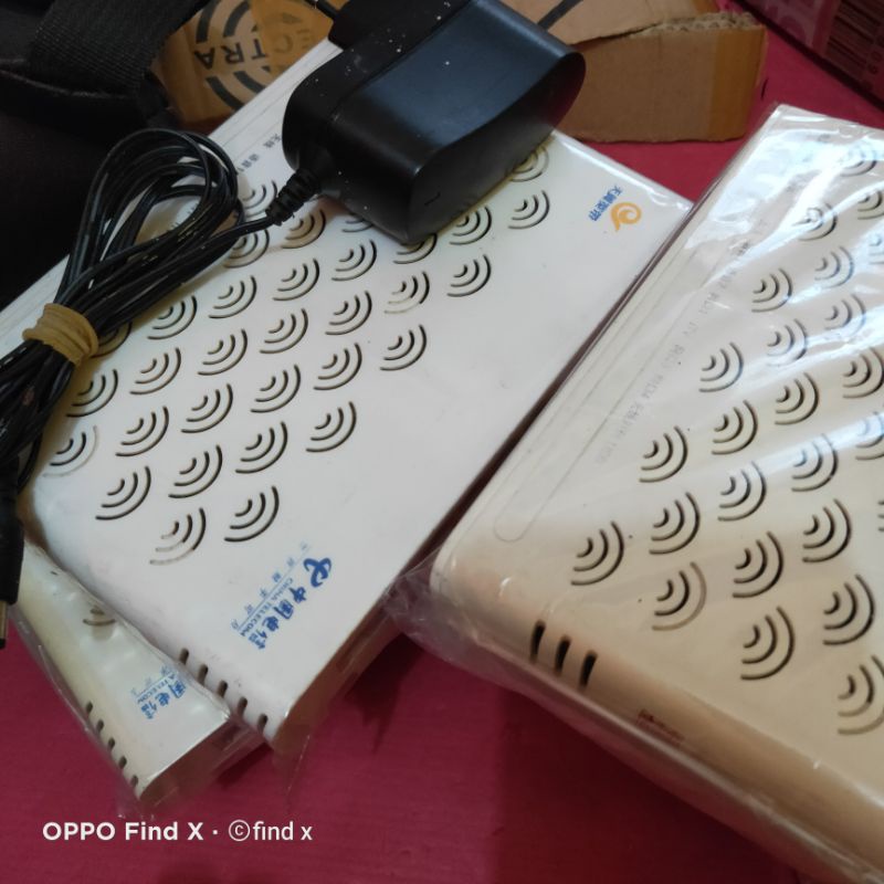 ZTE F460 V6 ONT ONU EPON 1GE+3FE+2POTS+1USB WiFi Putih