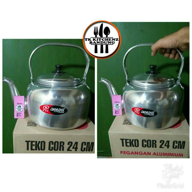 Teko Aluminium / Teko Alumunium / Teko Maspion / Teko Jawa Ukuran 24 Cm