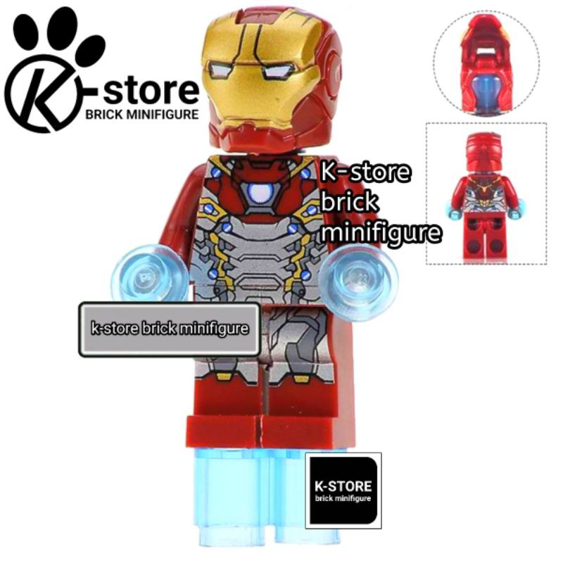 lego spider-man spiderman spider man homecoming 2017 iron man minifigure