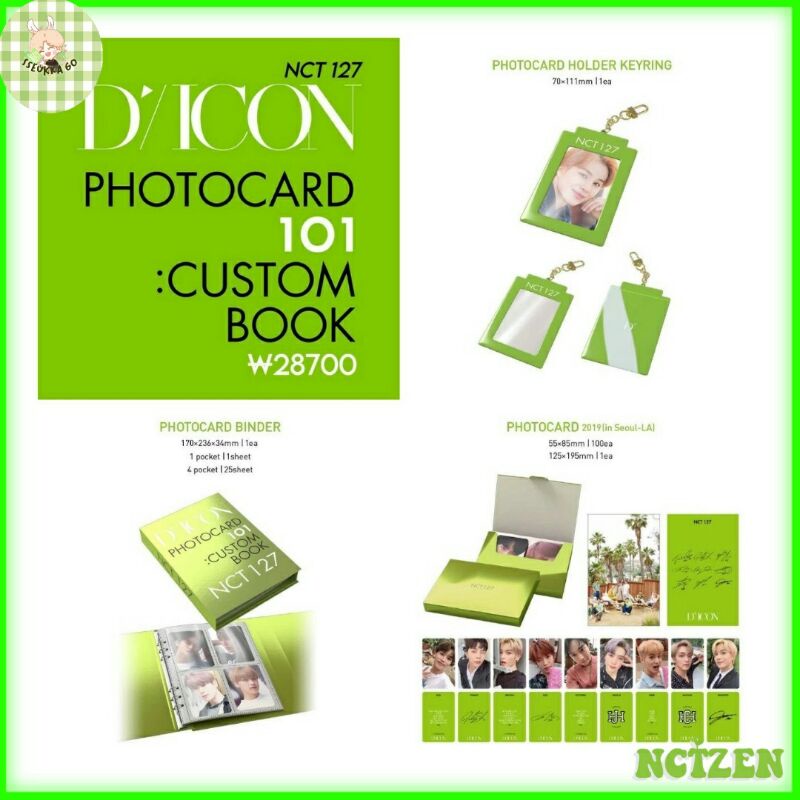 Ready Stock Set Member DICON NCT 127 Official